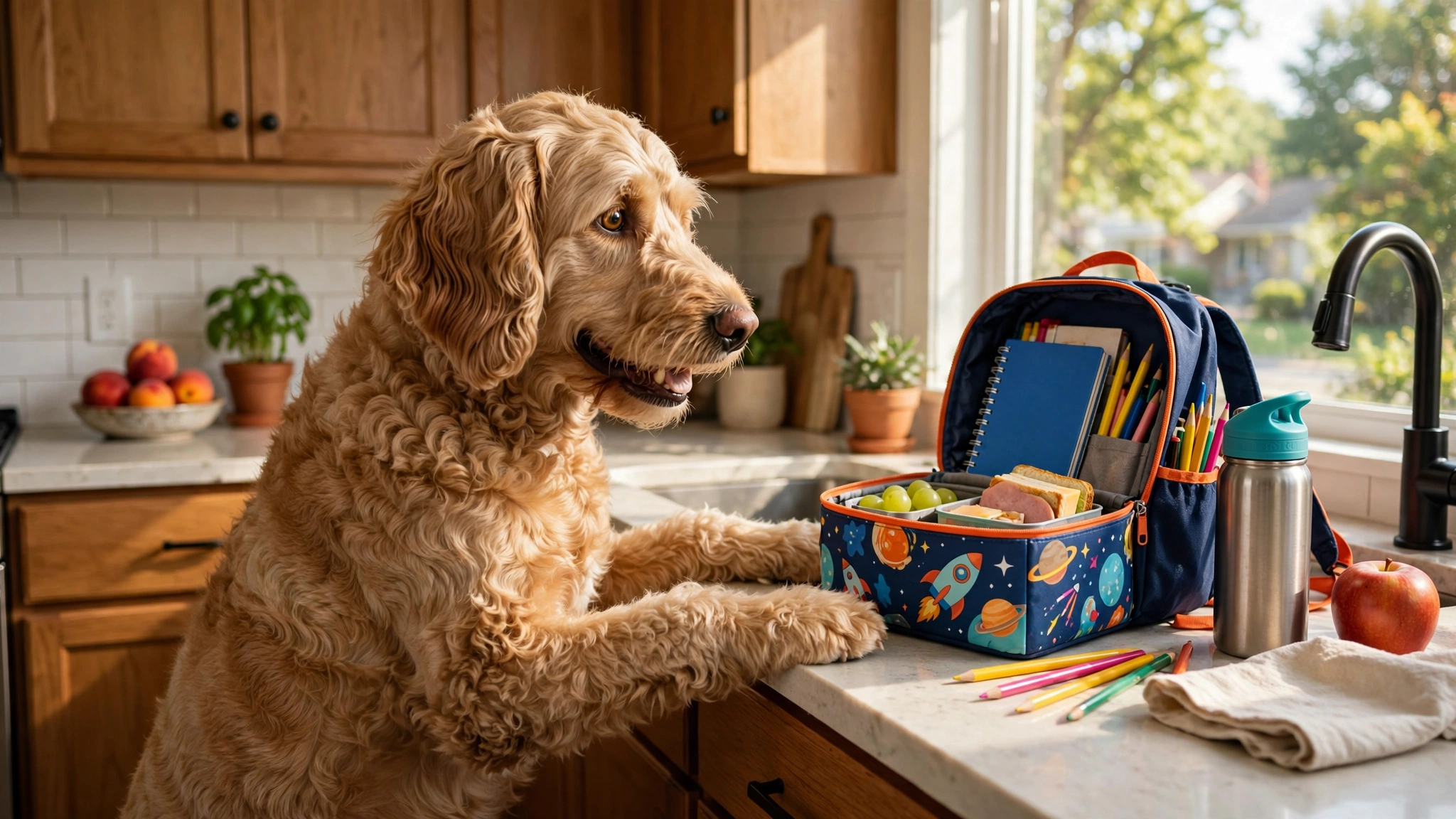 Lunchbox Raiders: Why Back to School Triggers Counter Surfing and the Training Fix That Actually Sticks