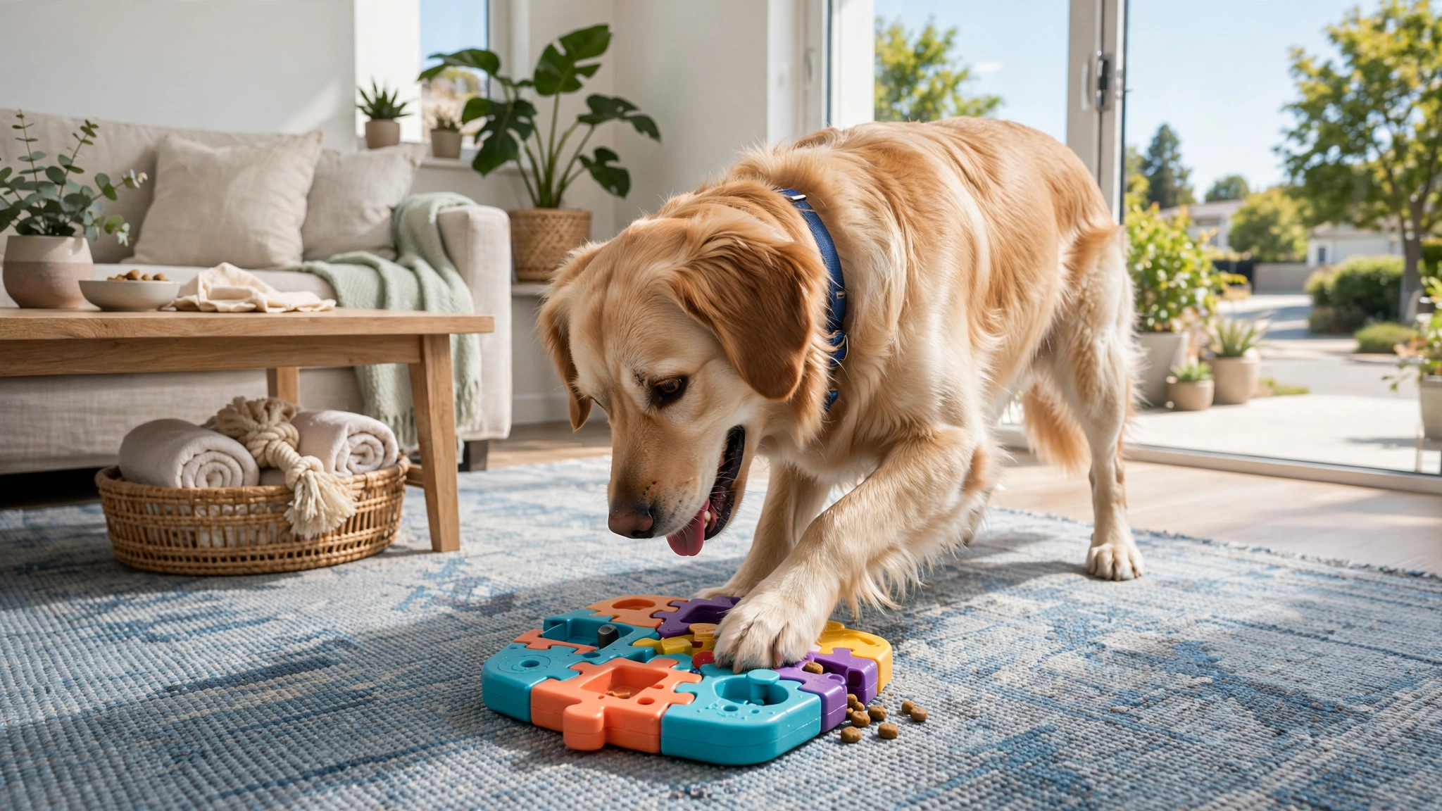 5 Low Mess Puzzle Toys That Actually Tire Dogs Out When It Is Too Hot Outside