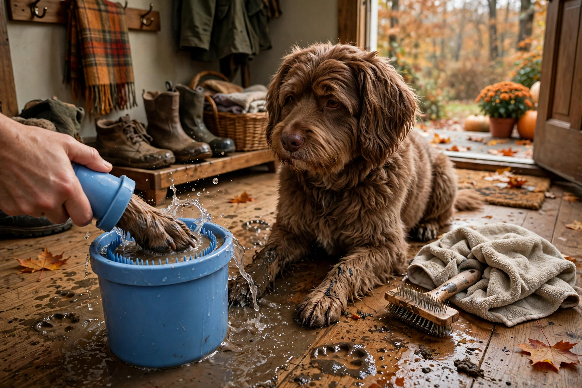 Fall Mud Gear That Works: 5 Paw Washers and Grooming Tools for Dogs