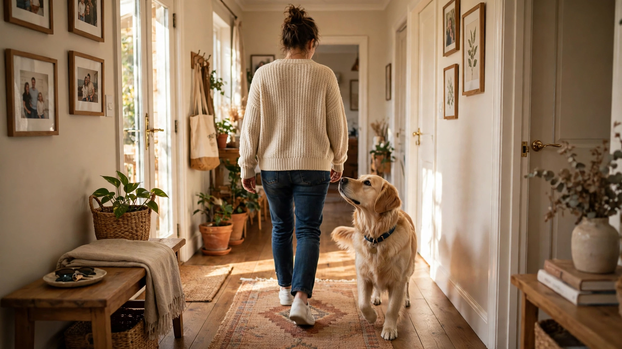 Why Your Dog Follows You From Room to Room: 6 Reasons, and When to Worry